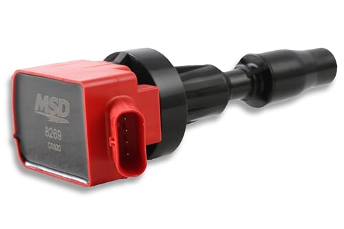 8269 MSD Ignition Coil - Blaster Series - Fits Hyundai and KIA 1.6L Turbo - Red