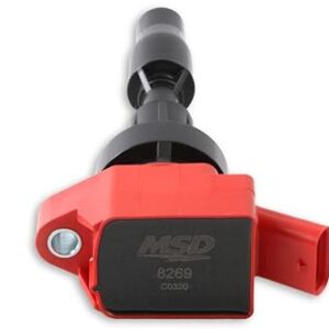 8269 MSD Ignition Coil - Blaster Series - Fits Hyundai and KIA 1.6L Turbo - Red