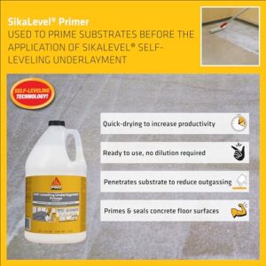 SIKA Corporation 517003 1 Gallon White Sikalevel Self-Leveling Underlayment Primer