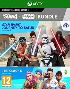 the sims 4 star wars: journey to batuu base game and game pack bundle