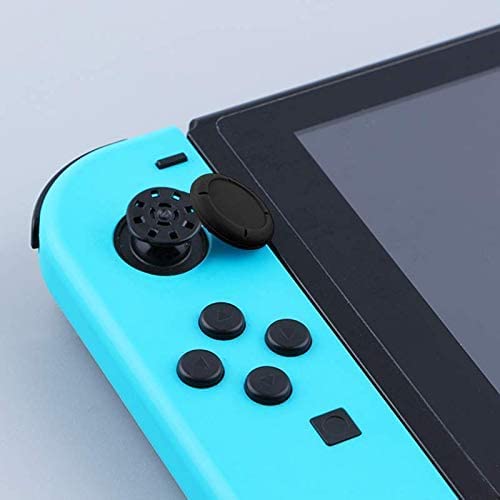 Ferkurn Joystick Replacement Cap Thumb Grip for Switch Joy-con Switch OLED & Switch Lite, Joycon Grip Button Stick Cover Switch Controller 3D Analog Cap Skin Replacement Part Repair Kit Accessories