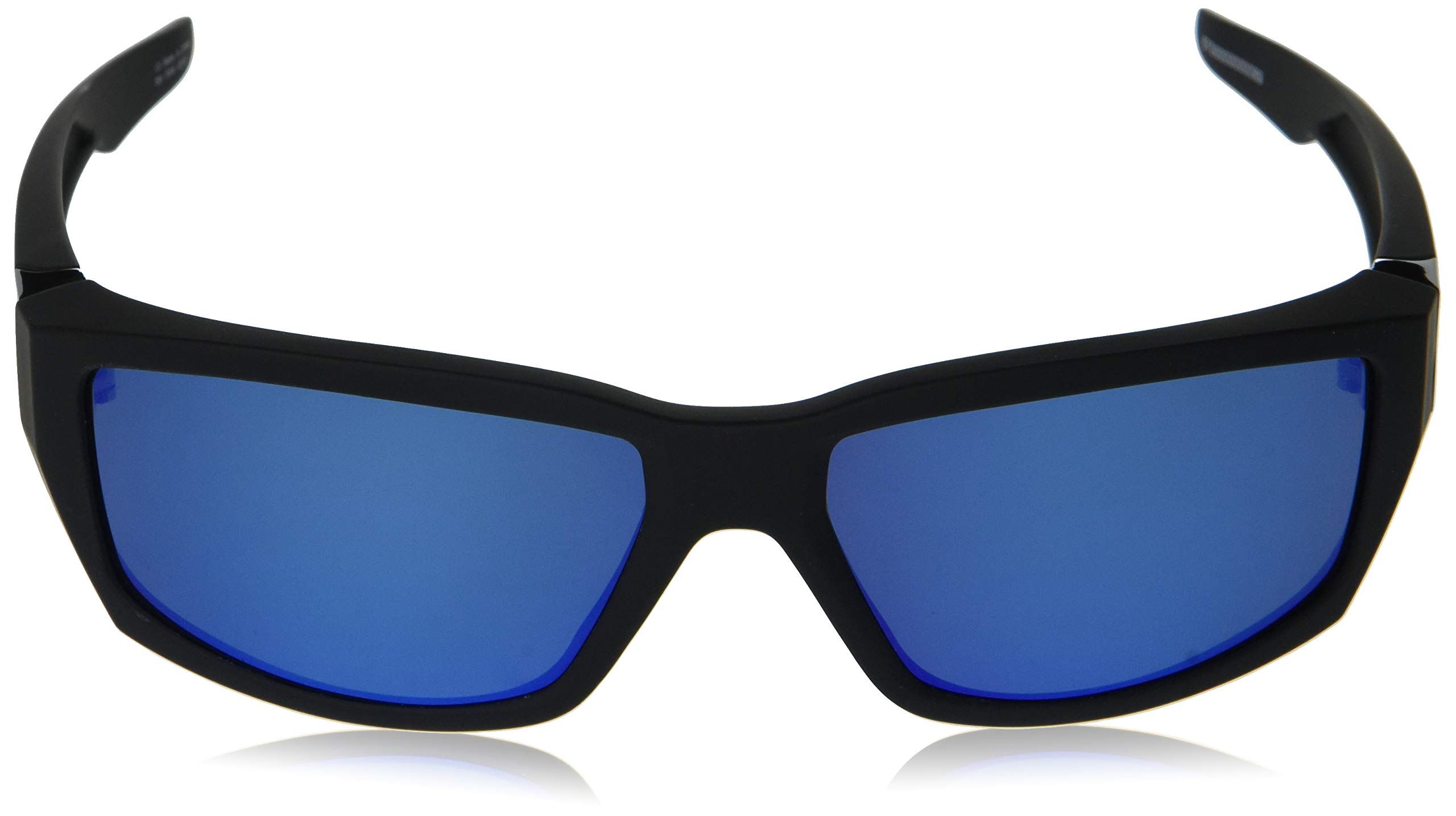 SPY Dirty Mo Matte Blk Happy Drk Gry Grn Polar w/Drk Blue Mirror