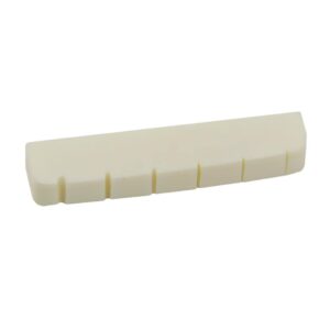 4pcs 43mm Beige Buffalo Bone Nut For Les Paul SG ES Electric Guitar