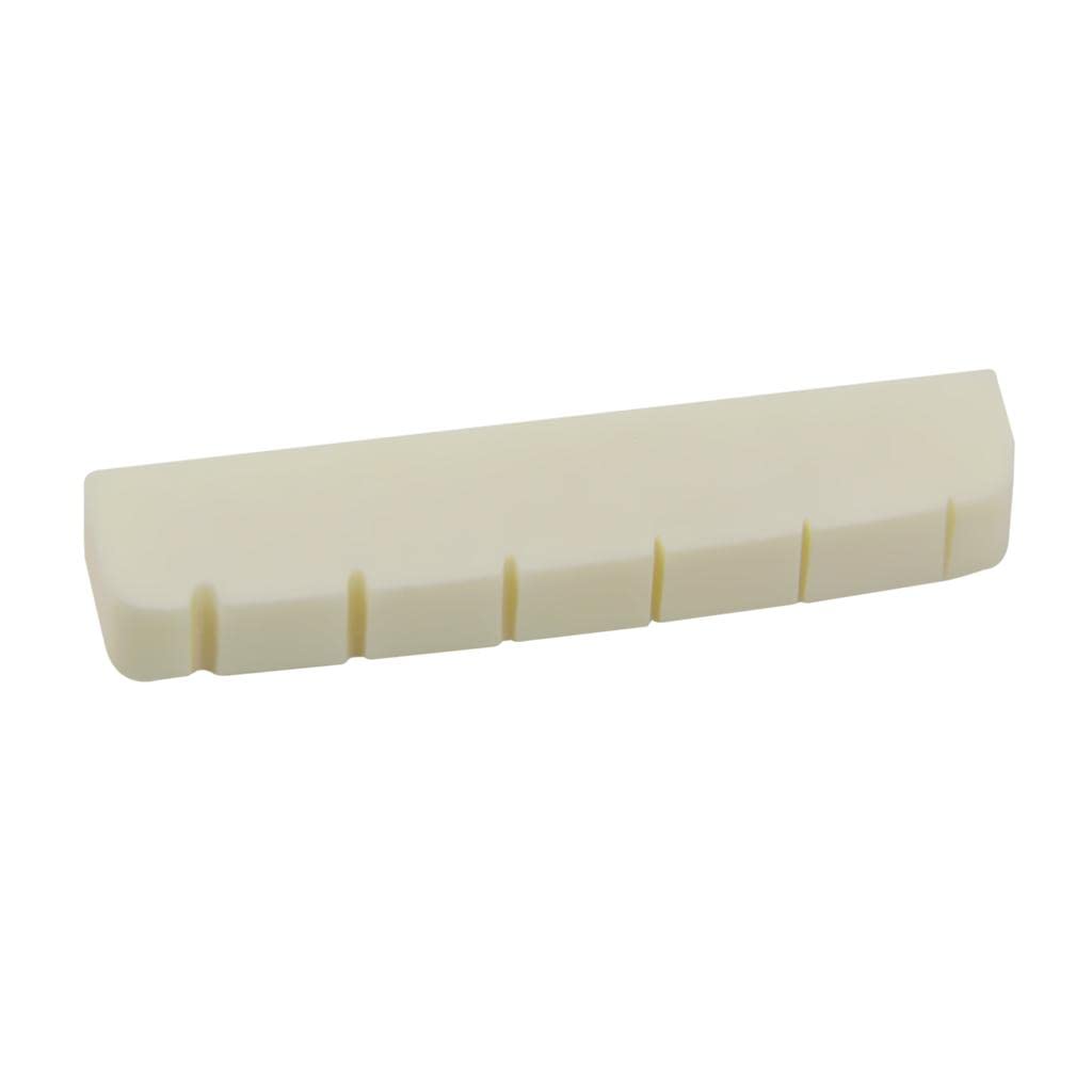 4pcs 43mm Beige Buffalo Bone Nut For Les Paul SG ES Electric Guitar