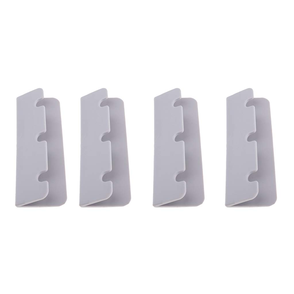 freneci 4Pack Boat Seat Hook Clips Brackets Mountings for Rubber Rib Dinghy Raft Yacht