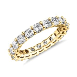 pavoi 14k yellow gold plated rings cubic zirconia love ring | 3mm stackable rings for women | yellow gold rings for women size 9