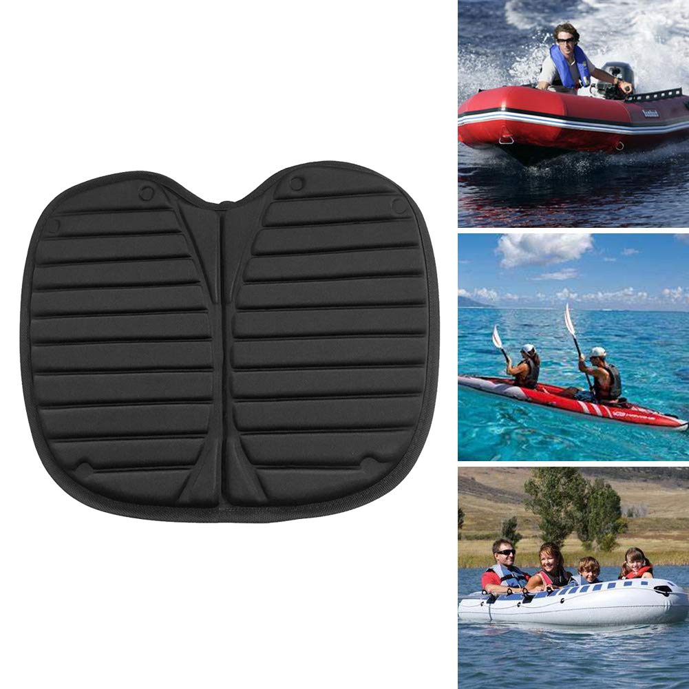 Kayak Seat Cushion,Padded Canoe Seat,Adjustable Boat Seat,Cushioned Fishing Seat for Universal Base Water Sports Outdoor