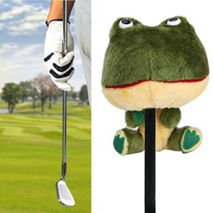 Plush Golf Head Covers Club Protective Driver Headcover Frog Shape