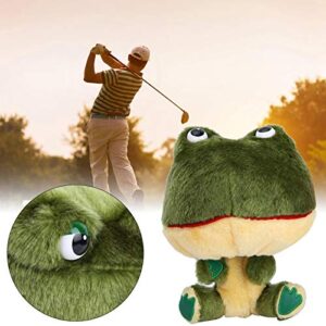 Plush Golf Head Covers Club Protective Driver Headcover Frog Shape