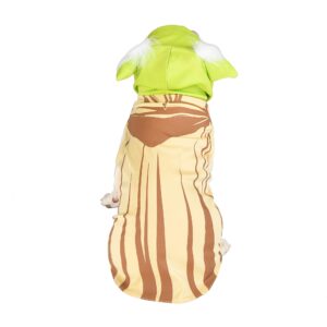 Star Wars for Pets Yoda Costume for Dogs, Small (S) | Hooded and Comfortable Green Yoda Dog Costumes for All Dogs | Dog Halloween Dog Costume for Small Dogs | See Sizing Chart for More Info