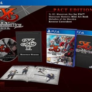 Ys Ix: Monstrum Nox Pact Edition - PlayStation 4 (PS4)