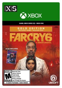 far cry 6 xbox series x|s, xbox one gold edition [digital code]