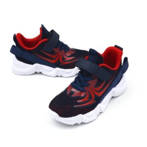 TISGOTAN Kid Sneakers Boy Spider Shoes Trail Running Shoes Walking Shoes TS03 Navy 1 Big Kid