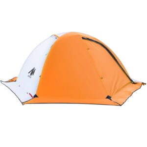 AYAMAYA 4 Season Backpacking Tent 2 Person Camping Tent Ultralight Waterproof All Weather Double Layer Two Doors Easy Setup 1 2 People Man Tents for Backpacker Outdoor Hiking