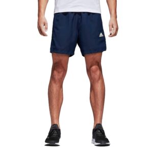 adidas mens essentials short crew navy small/long