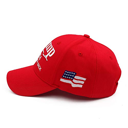 Rivanoer Trump Hat Trump Merchandise Trump 2024 Hat Take America Back Hat Embroidery MAGA Adjustable Baseball Cap