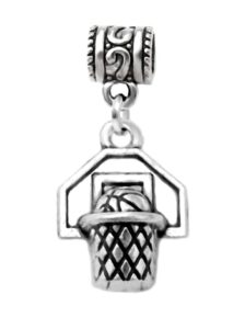 labenie dangle basketball shot made charm