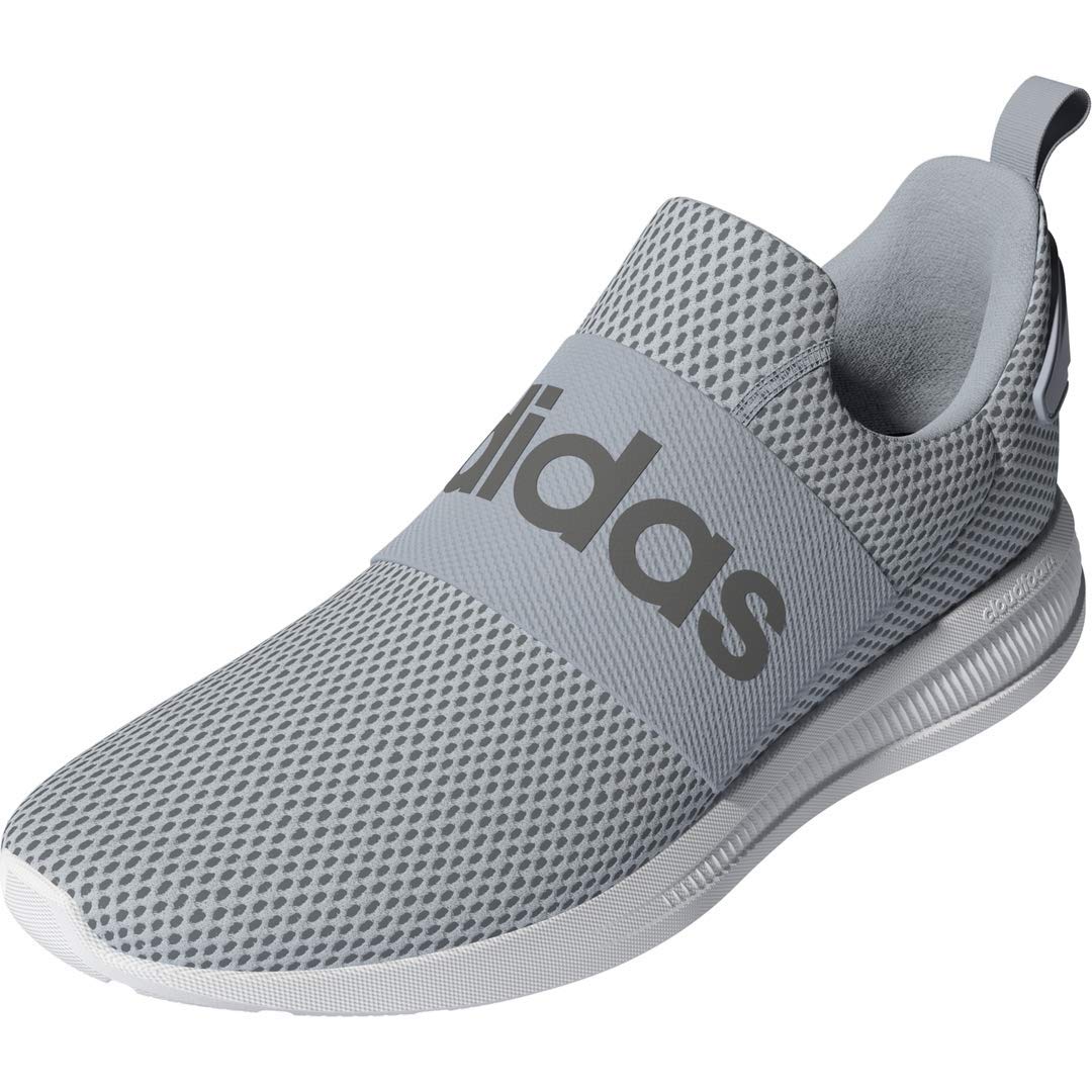 adidas mens Lite Racer Adapt 4.0 Running Shoes, Halo Silver/Grey/White, 7.5 US