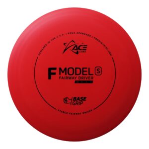 Prodigy Disc Ace Line F Model S Basegrip | Overstable Disc Golf Fairway Driver | Tactile Feel for a Sure Grip | Pinpoint Accuracy and Incredible Control | Colors May Vary (160-169g)