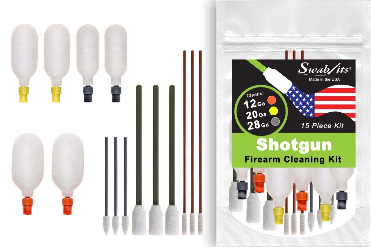 Swab-its® Made in The USA 12ga/20ga/28ga Shotgun Firearm Cleaning Kit: 87-9903