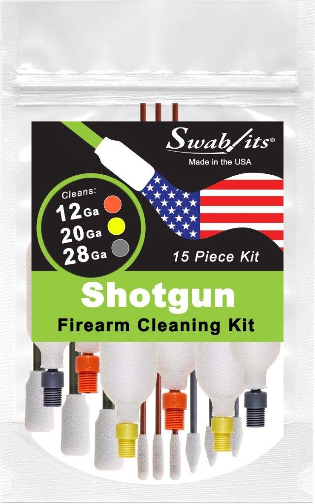 Swab-its® Made in The USA 12ga/20ga/28ga Shotgun Firearm Cleaning Kit: 87-9903