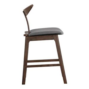 Sunpan Jaxton Counter Stool - Dark Grey