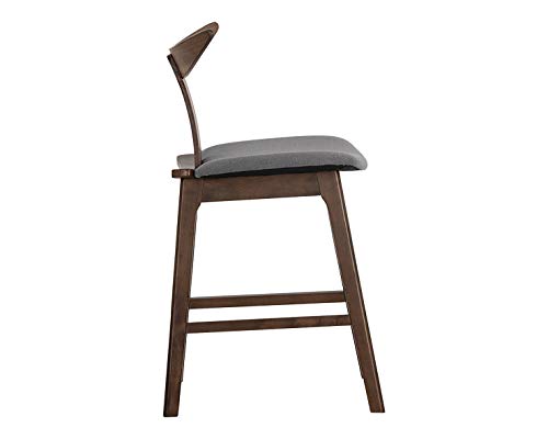 Sunpan Jaxton Counter Stool - Dark Grey