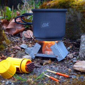 Esbit Medium Pocket Stove 2 X 27g, Grey