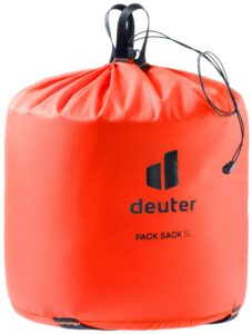 deuter pack of 5, papaya, 6.7" x 8.5" x 8.5", 5 l