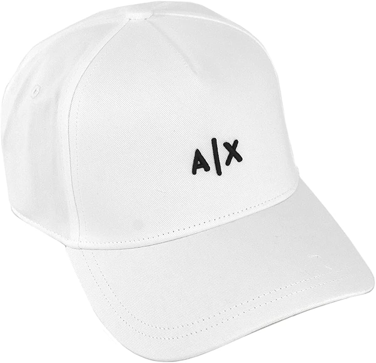 A | X ARMANI EXCHANGE Men's Baseball hat, White, One Size