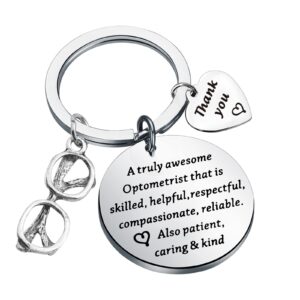 lywjyb birdgot optometrist gift doctor jewelry gift for optometrist graduation gift for optometrist optometrist keychain vision gift for optometry (optometrist ke)