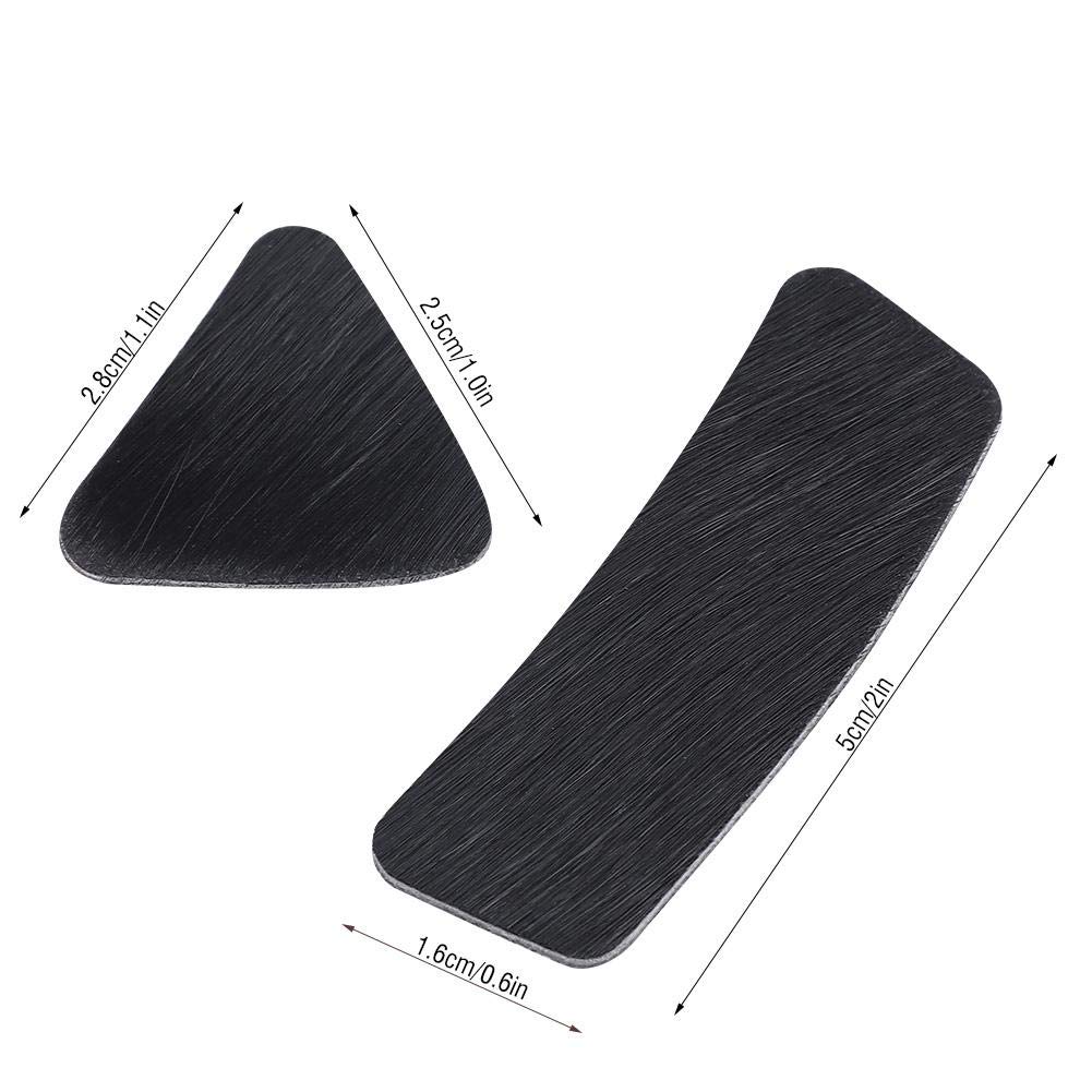 2PCS Hunting Archery Arrow Rest Silent Plate Adhesive Patch for Traditional Longbow Recurve Bow Rest Sticker