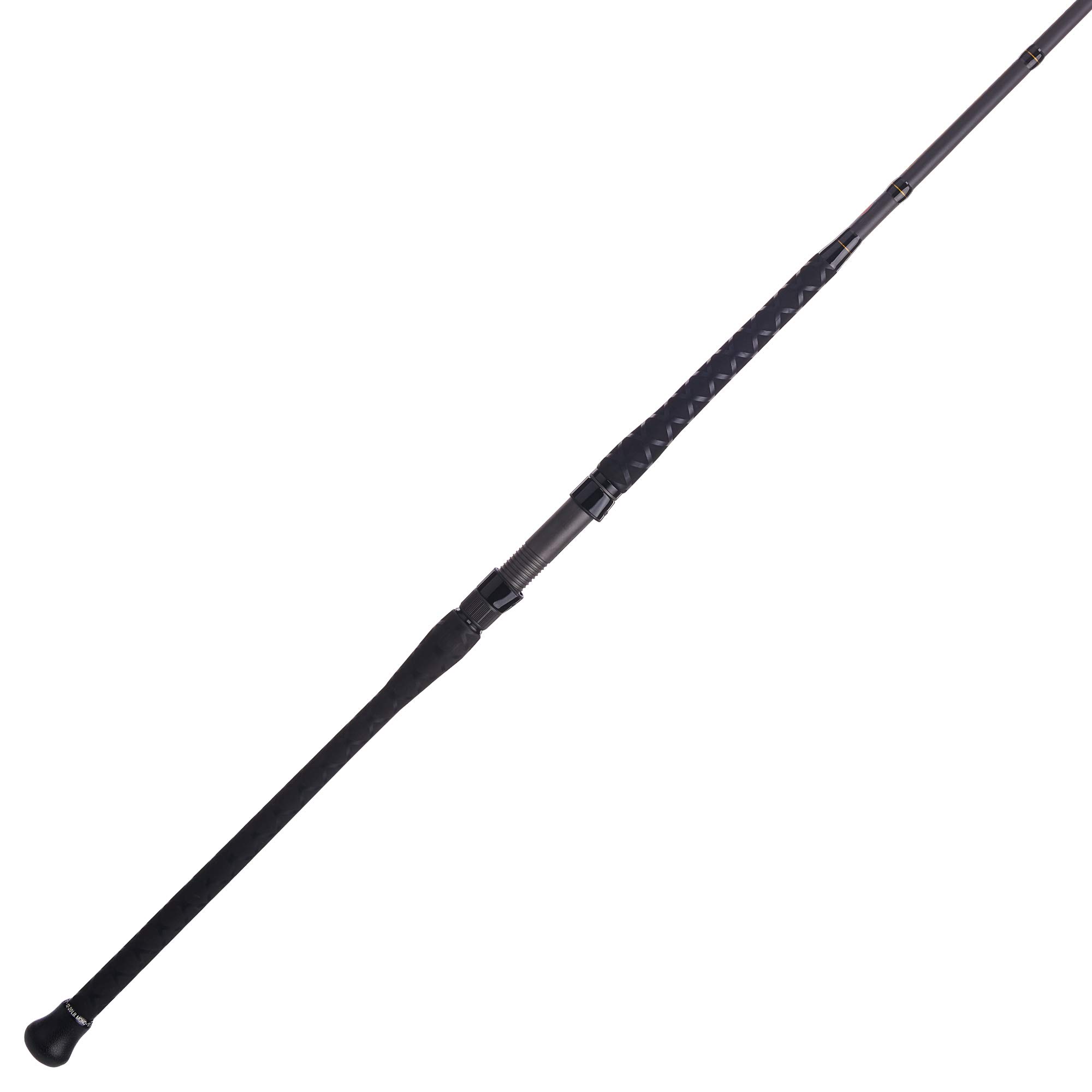 PENN Squadron III 8’ Surf Spinning Fishing Rod; 2-Piece, 12-20lb Line Rating, Medium Rod Power, Moderate Fast Action, 3/4-3 oz. Lure Rating, Titanium/Red/Gold