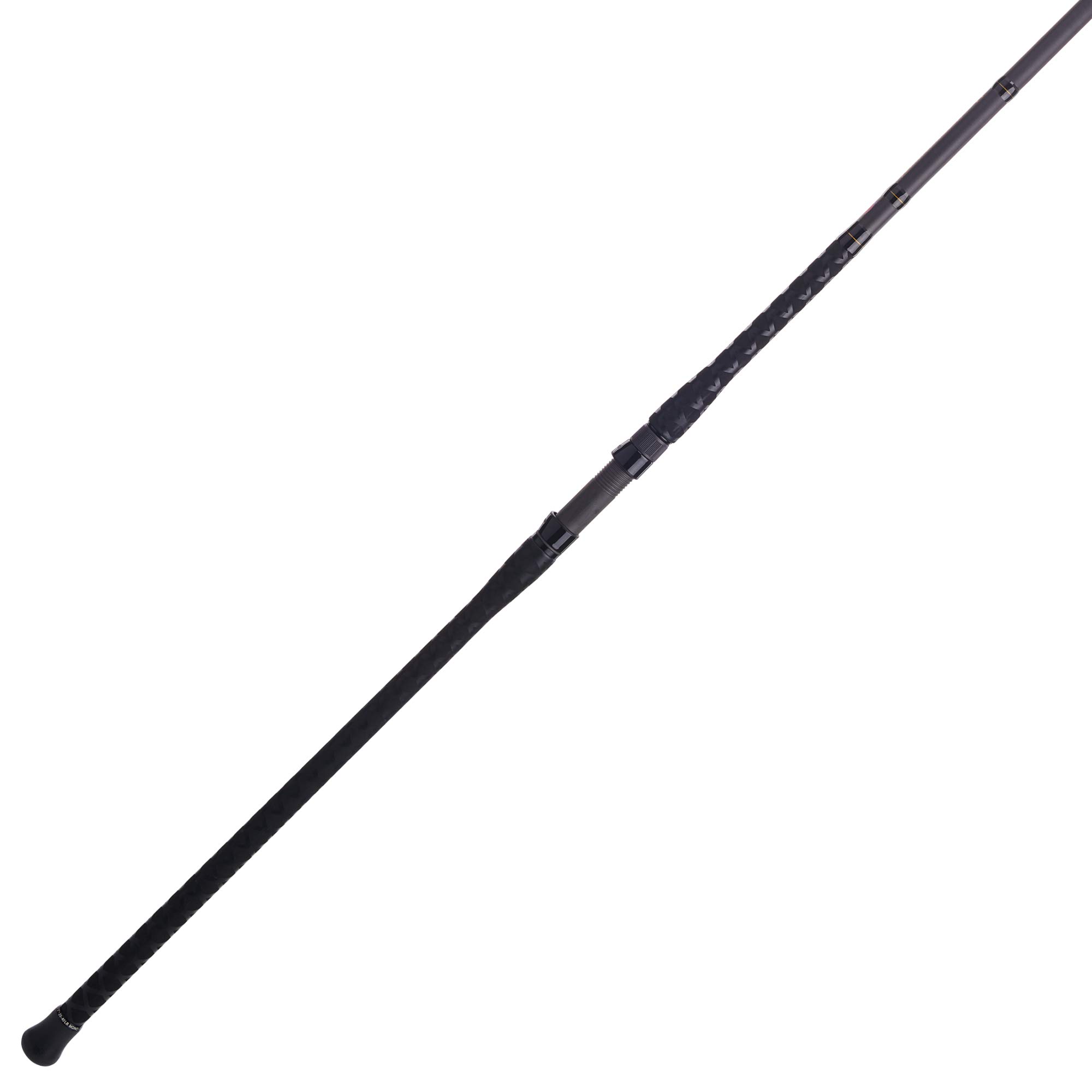 PENN 12’ Battalion II Surf Conventional Casting Rod, 25-50lb Line Rating, 2 Piece Graphite Composite Fishing Rod, Black/Gold