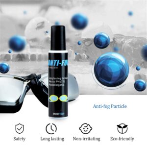 LifeArt Anti Fog Spray for Swim Goggles, Ski Masks, Snorkeling and Diving Masks, Prevents Fogging, Anti-Static, Streak-Free, Unscented, Alcohol and Ammonia Free (3 Bottles)