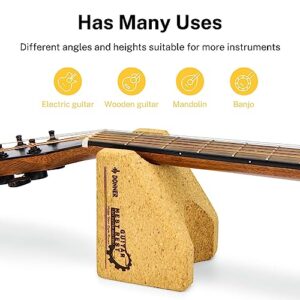 Donner Guitar Neck Rest Cradle, Guitar Bench Neck Support Pillow for String Changing, Repair Cleaning Care Tool for Guitar Workstation