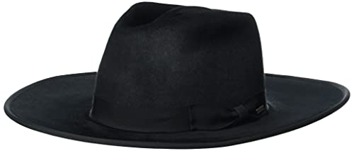 Brixton womens Jo Rancher Fedora, Black, Medium US