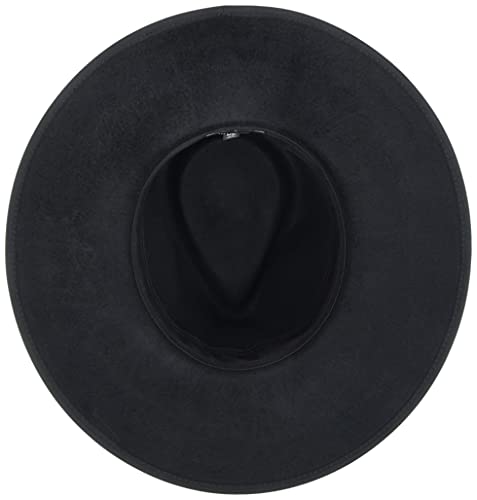 Brixton womens Jo Rancher Fedora, Black, Medium US