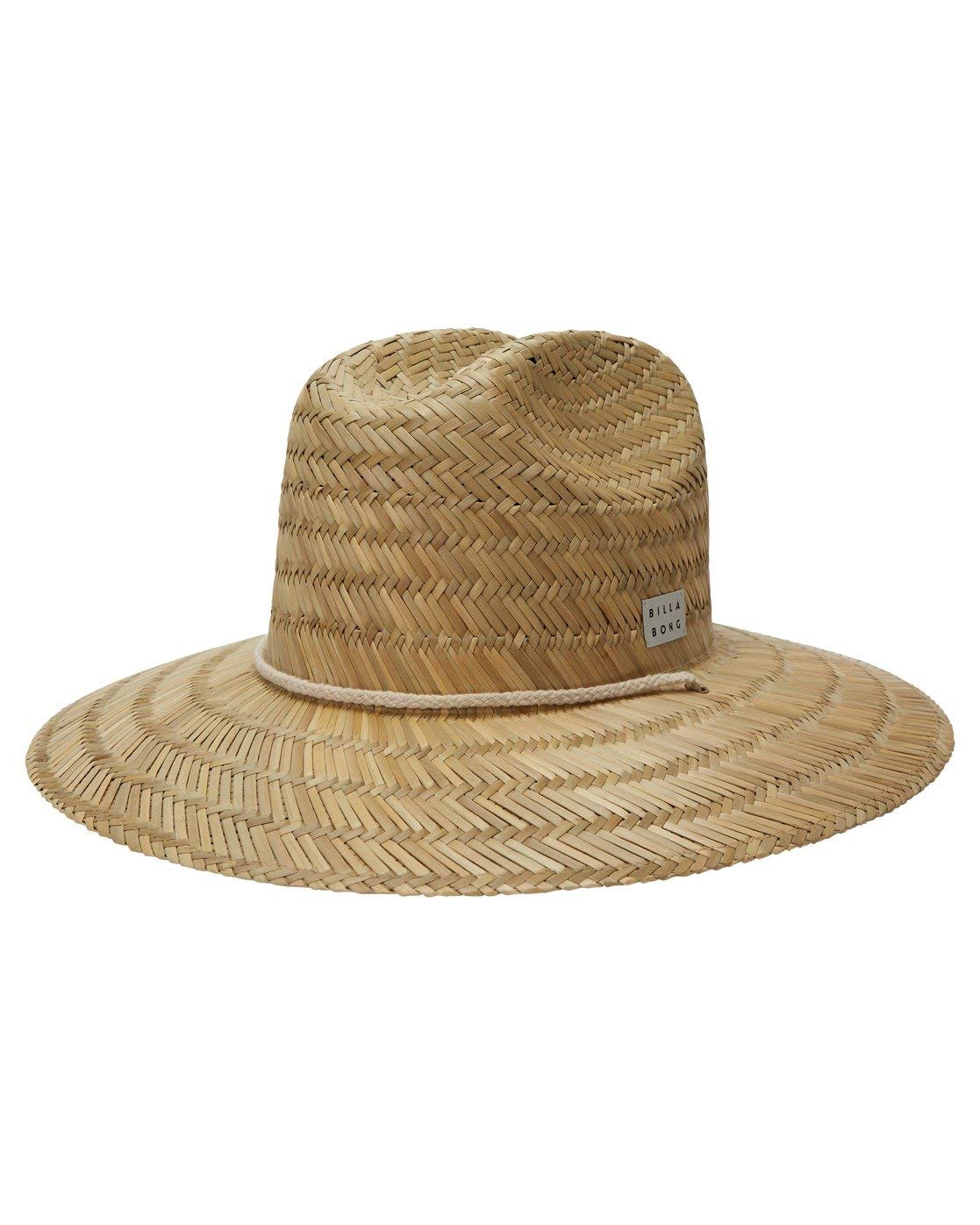 Billabong womens New Comer Straw Sun Hat, Natural, One Size US