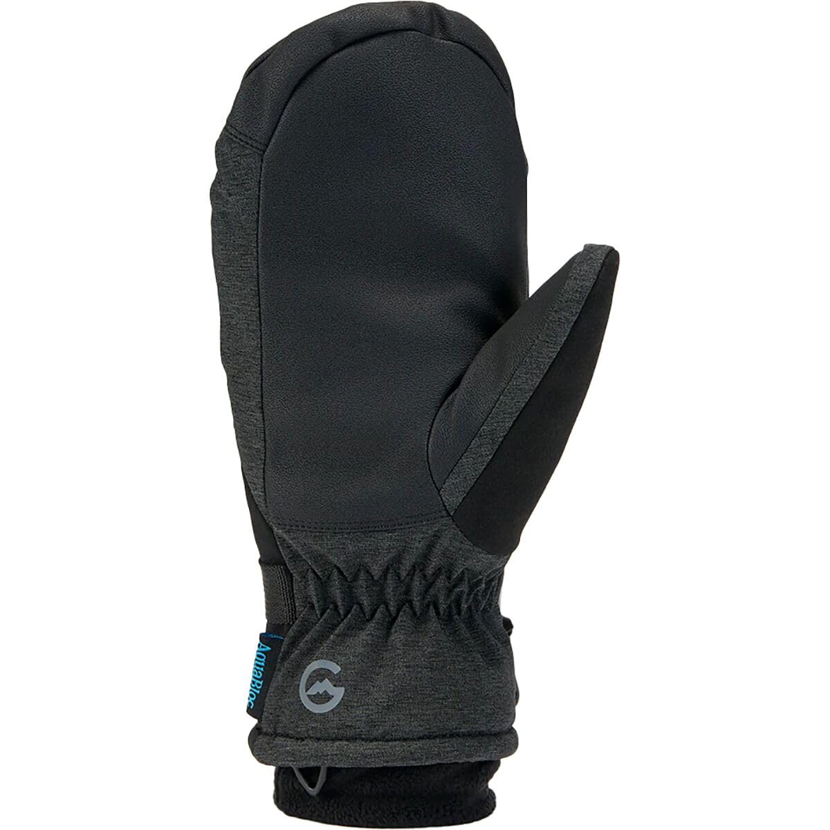 Gordini Women's Standard AquaBloc Mitten, Black, Large