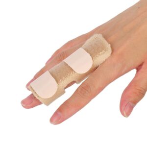 zjchao finger splint for middle finger, mallet finger brace adjustable hand support finger guard broken finger protector fingers straightening for arthritis pain sport injuries release