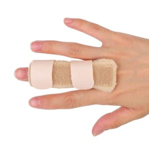 ZJchao Finger Splint for Middle Finger, Mallet Finger Brace Adjustable Hand Support Finger Guard Broken Finger Protector Fingers Straightening for Arthritis Pain Sport Injuries Release