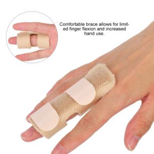 ZJchao Finger Splint for Middle Finger, Mallet Finger Brace Adjustable Hand Support Finger Guard Broken Finger Protector Fingers Straightening for Arthritis Pain Sport Injuries Release