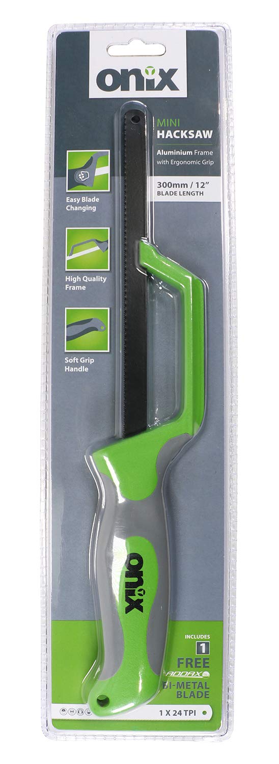 TIMCO 12MHSF Mini Hacksaw, Green, 12"