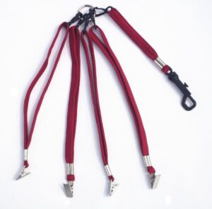 stop losing golf head covers - a99golf leash strap 4 iii with bag strap (red)