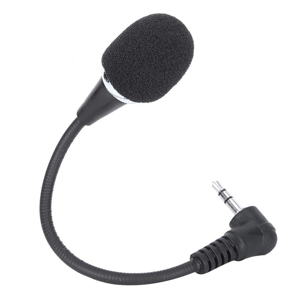 Mini Microphone Condenser,Omnidirectional Flexible Head Vocal Pickup Audio Amplified Equipment Standard 1/8 Inch (3.5 Mm) Aux-in Audio Jack