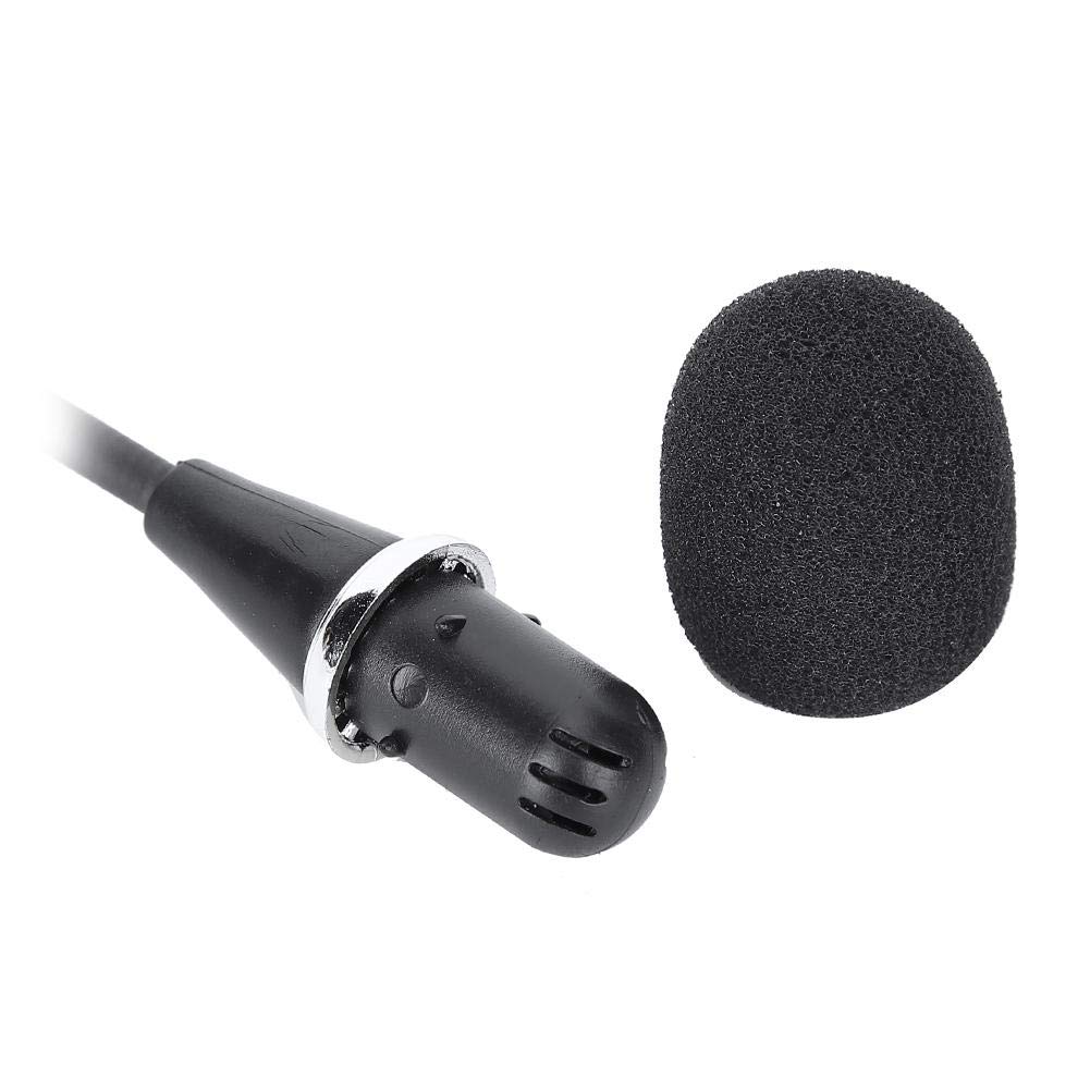 Mini Microphone Condenser,Omnidirectional Flexible Head Vocal Pickup Audio Amplified Equipment Standard 1/8 Inch (3.5 Mm) Aux-in Audio Jack