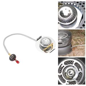 Camping Gas Stove Burner Portable Stove Outdoor Propane Camp Stove for Backpacking Hiking Barbecue