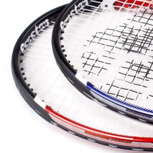 Senston Tennis Rackets for Adults 27 inch Tennis Racquets - 2 Player Tennis Set with 2 Grips, 2 Vibration Dampers