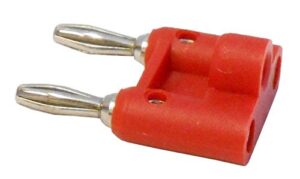 Audio2000'S ACC3166BR4 Two-Pair (2-Black, 2-Red, 4 Plugs Total) Corrosion-Resistant Banana Plugs for Speaker Wires